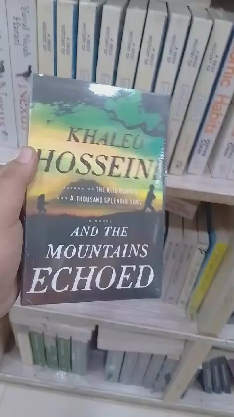And the Mountains Echoed paperback